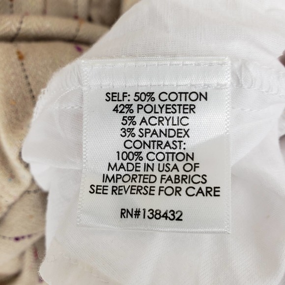 Modcloth Myrtlewood of California Dress L Taking the Train Fit & Flare Tweed Tan - Picture 8 of 8